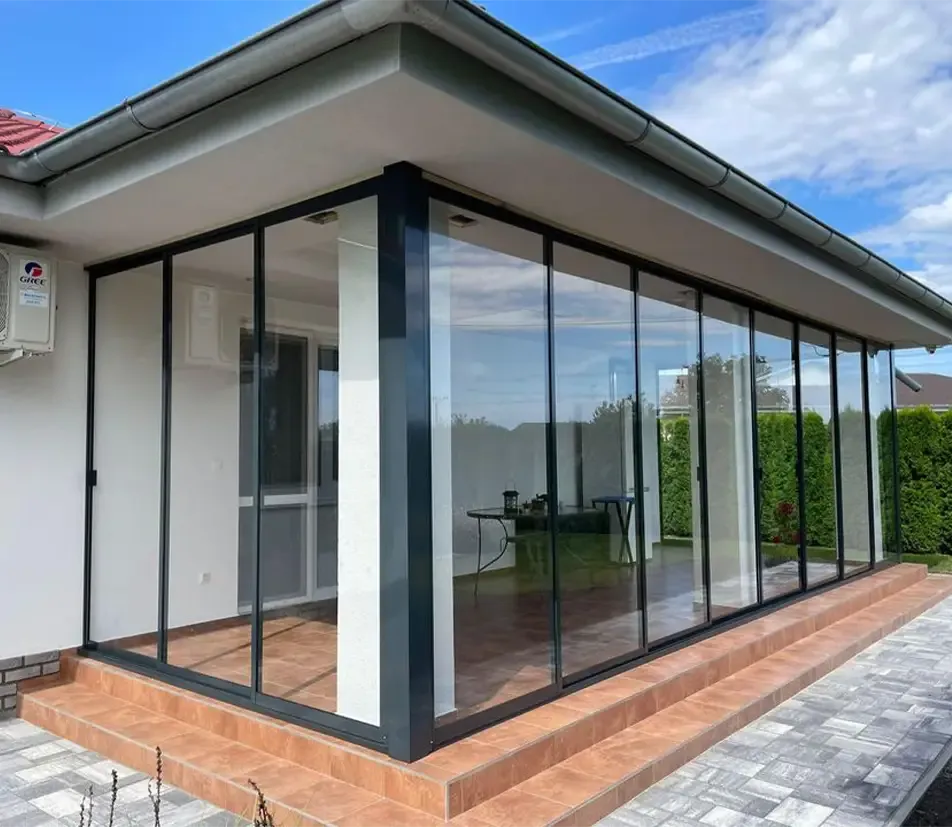 Zasklenie terasy