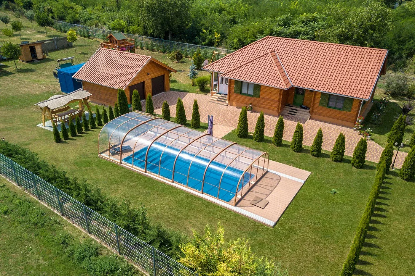 Zastrešenie bazéna HARMONIE – foto 5