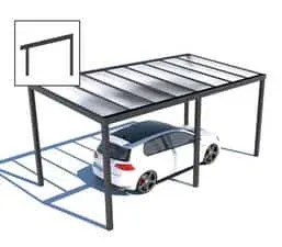 Voľne stojaci carport