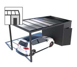 Pergoly, zimné záhrady a zastrešenie bazéna Techconsystems Carport